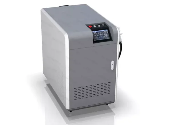 Máquina de soldadura láser de fibra metálica portátil