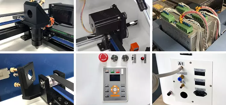 Máquina de grabado y corte láser de CO2 de escritorio