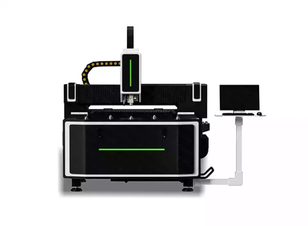 Máquina de corte por láser de CO2 de fibra de doble uso