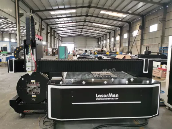 Máquina de corte láser de fibra para chapa y tubos