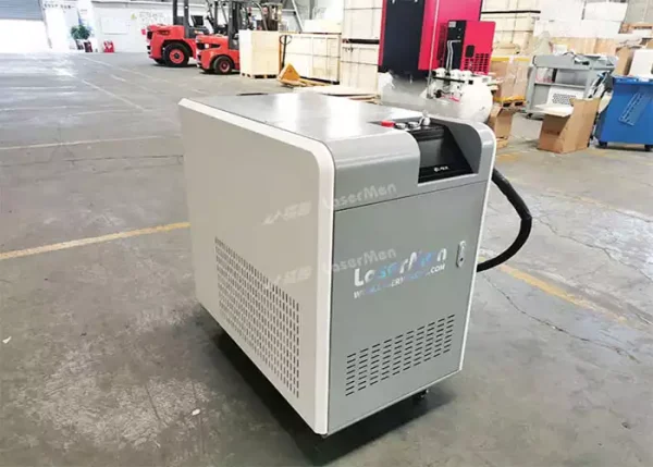 Máquina de limpieza láser de fibra para metales