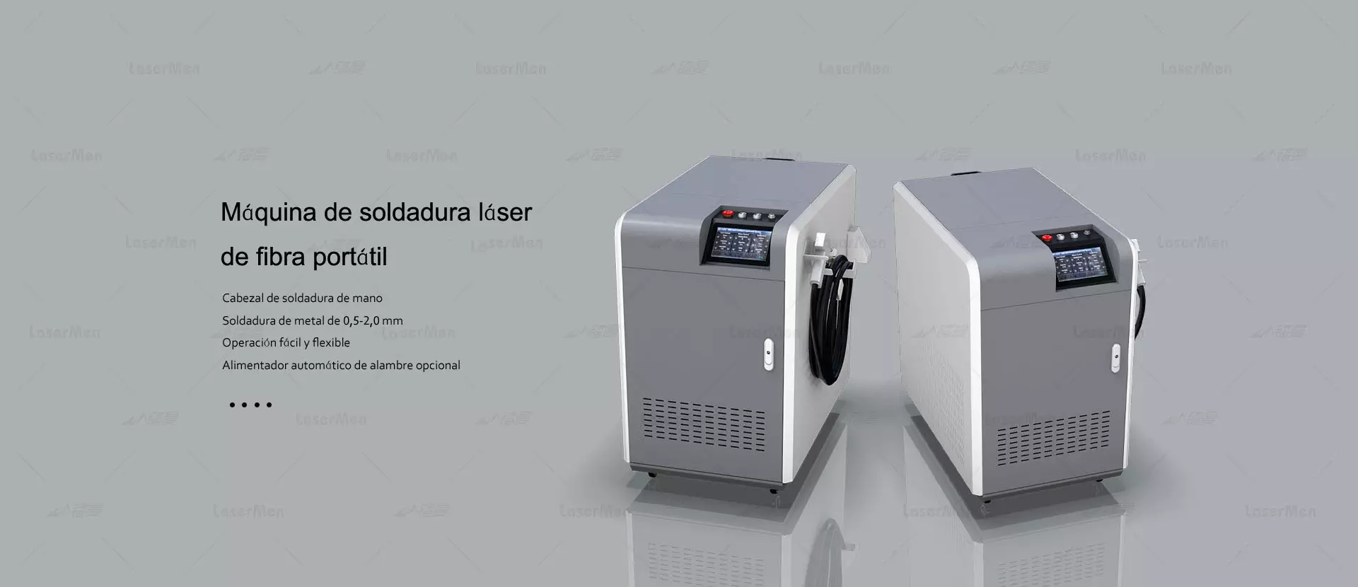 Máquina de soldadura láser de fibra