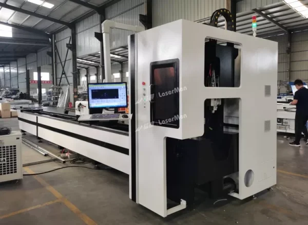 Máquina profesional de corte por láser de fibra para tubos metálicos