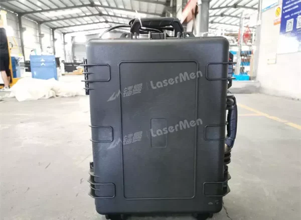 Minimáquina portátil de limpieza láser de fibra