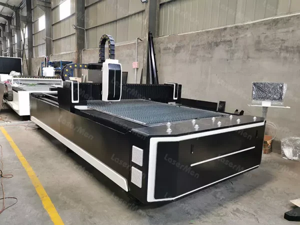 Máquina de corte por láser de fibra de tipo abierto para chapa metálica