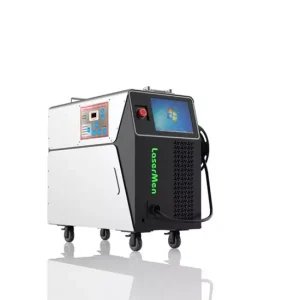Máquina de soldadura láser de fibra portátil con refrigeración por aire