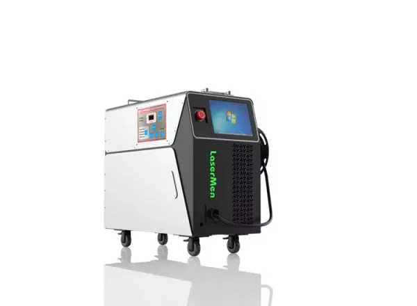Máquina de soldadura láser de fibra portátil con refrigeración por aire